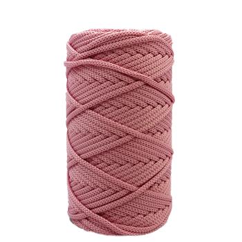 Полиэфирный шнур "Розовый" 4мм 100м
