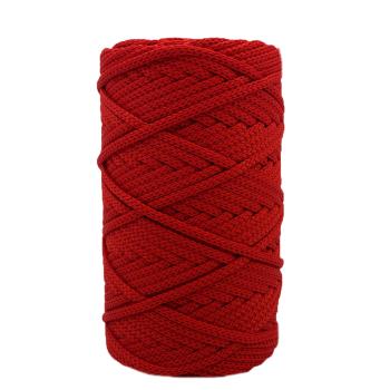 Полиэфирный шнур "Красный" 4мм 100м